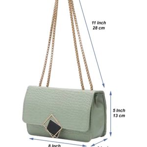 Green Sling Bag