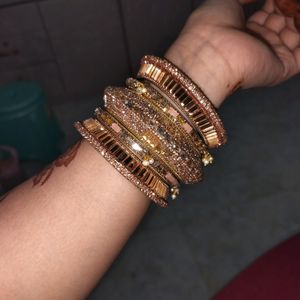 Rose Gold Heavy Bangles