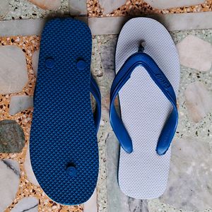 White Rubber Slipper Regular Use