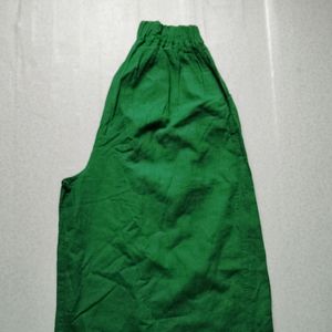 Green Palazzo Pants