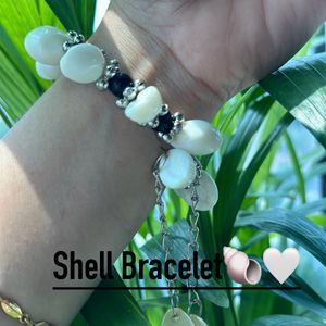 Shimmering Shell beads Elegant Bracelet & Bangles