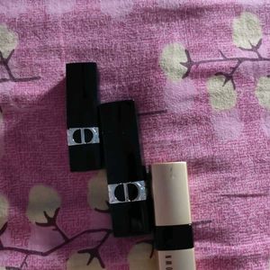 Dior And Bobbi Brown Lipstick