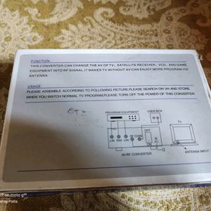 AV-RF Converter - Doesn't Work