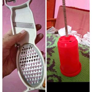 🔥 Combo Stainless Steel Chopper & Grater