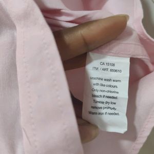 This Is Pink Colour Formal Shirt