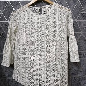 Whiteee Crochet Top