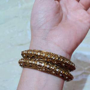 2 Golden Bangles