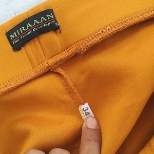 Yellow Pant For Women