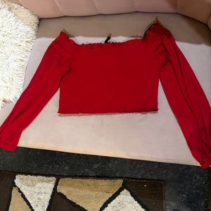 H&M Off-shoulder Top Size L