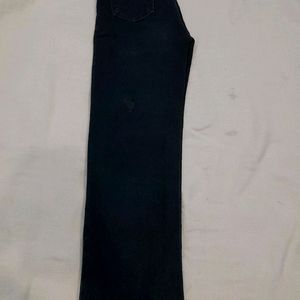 Y2k Black Straight Fit Denim