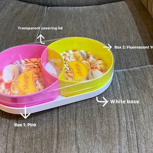 Multipurpose Dual Storage Plastic Box