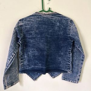 Denim Crop Jacket