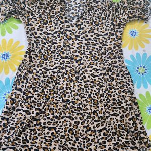 Urbanic Animal Print Dress