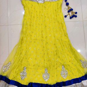 Yellow Bridal Lahenga❤️‍🔥Marriage Special Offer