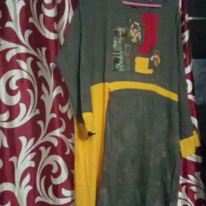 Kurta With Yellow Leggings