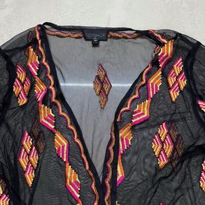 Branded Sheer Shrug