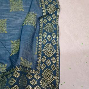 New Light Weight Lycra Material Saree