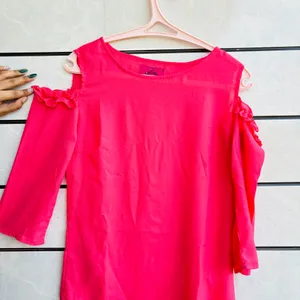 Beautiful Cold Shoulder Top For Women