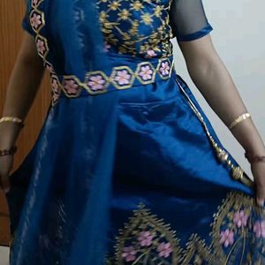 Blue Lehenga