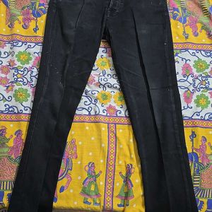 Zara Black 32inch Waist Used Jeans