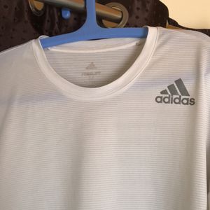 Adidas Original White Mens Tshirt