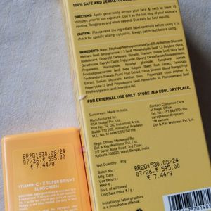 Vitamin C+ E Super Bright Sunscreen