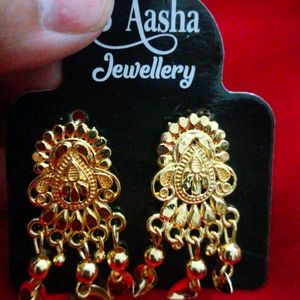 Golden Colour Earrings