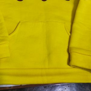 Yellow Pikachu Hoodie "L"