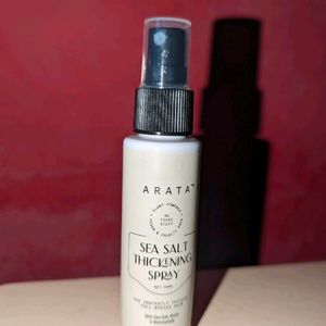 Arata sea salt hair thickening spray