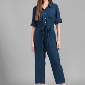 Chic Solid Jumpsuit