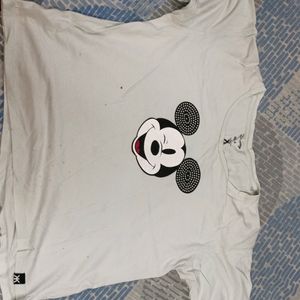 Disney Mickey Print Tshirt