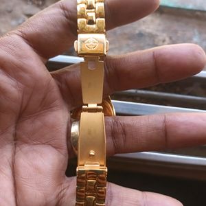 24 caret Gold Plated Watch