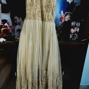 Golden Party wear Gown