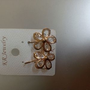 cute Korean Flower Earings