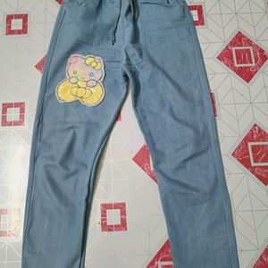 Jeans For Girl. Size:-s 10-15y/O