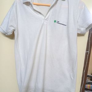 M Size Cotton T-shirt Half Sleeves