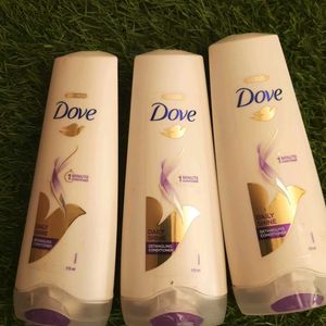 💥 Dove Daily Shine Conditioner 175ml×3