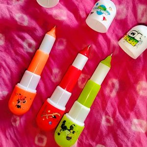 3 Pocket Friendly Capsule Pen 🖊️