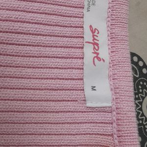 Supre Women's Pink Crop-top