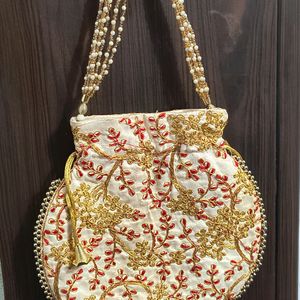 Embroidery Potli Bag