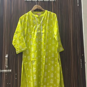 Viscose Rayon Stylish Kurta For Women