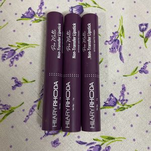 Pack Of 3 Lipsticks