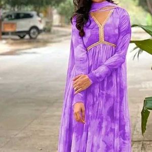 Anarkali Kurta Vth Dupata