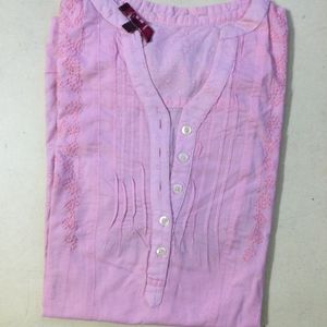 Cotton Pink Top