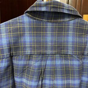 Gap Navy Check Shirt