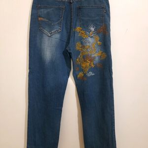 🇯🇵 Japanese Embroidered Denim For Men/women 👖