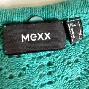 Vintage Crochet Cardigan By Mexx