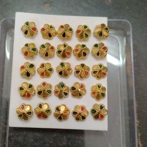 Gold Plated Nose Pins Medium