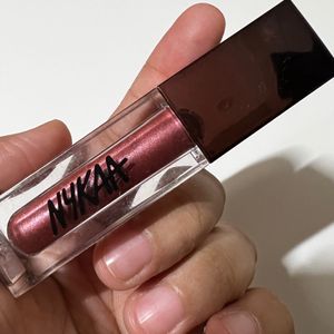 Nykaa Matte to Last! Mini Metallic Liquid Lipstick and Eyeshadow - I Like It