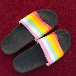 Multicolour Flip Flops 🌈